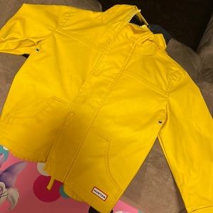 Yellow Toddler rain jacket size 2t